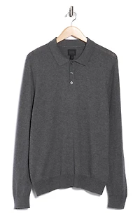 Organic Cotton & Cashmere Blend Polo