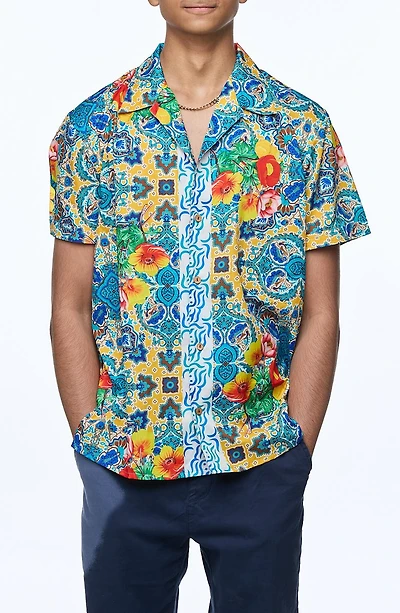 Printed Camp Shirt