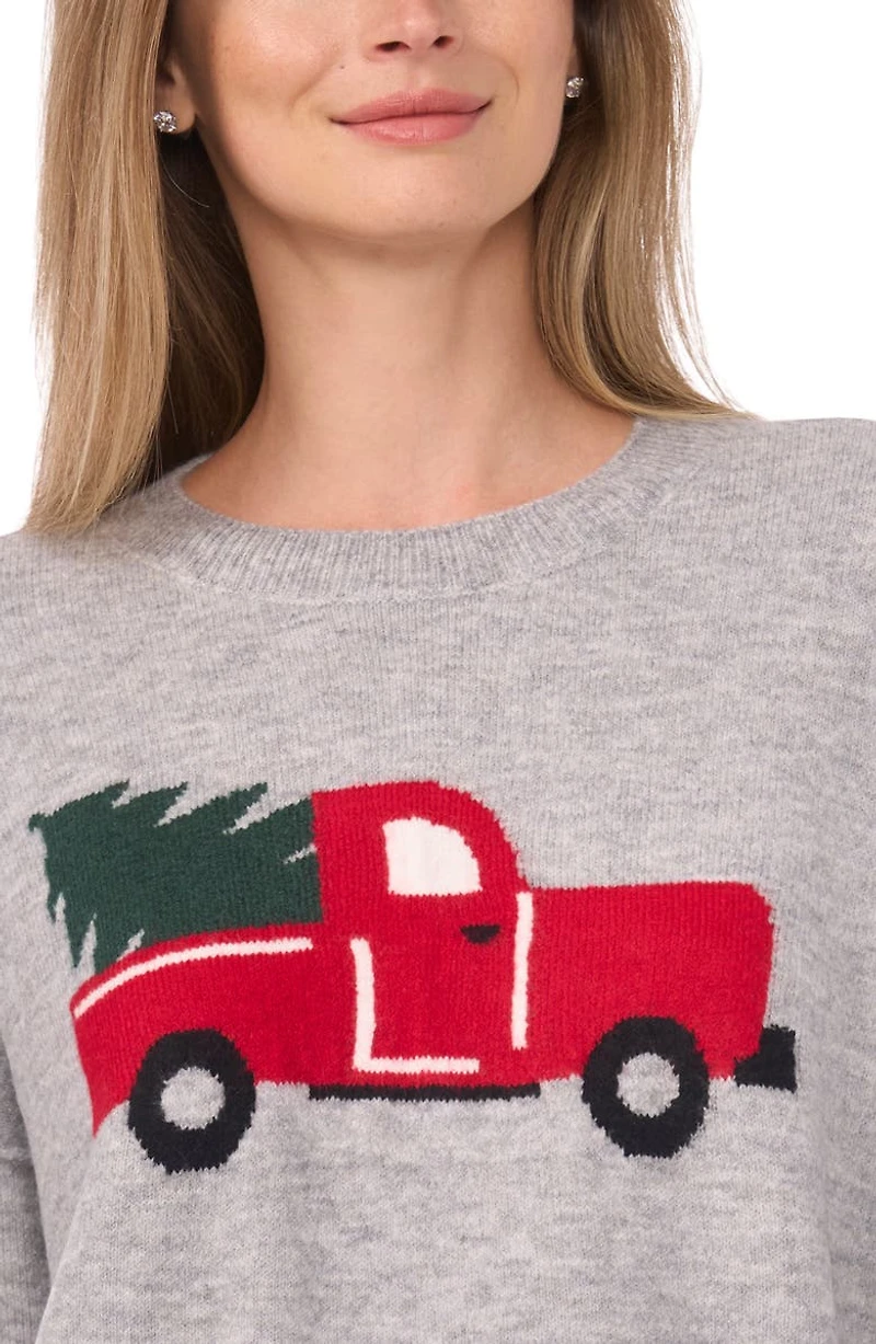 Holiday Graphic Sweater