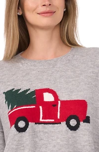 Holiday Graphic Sweater