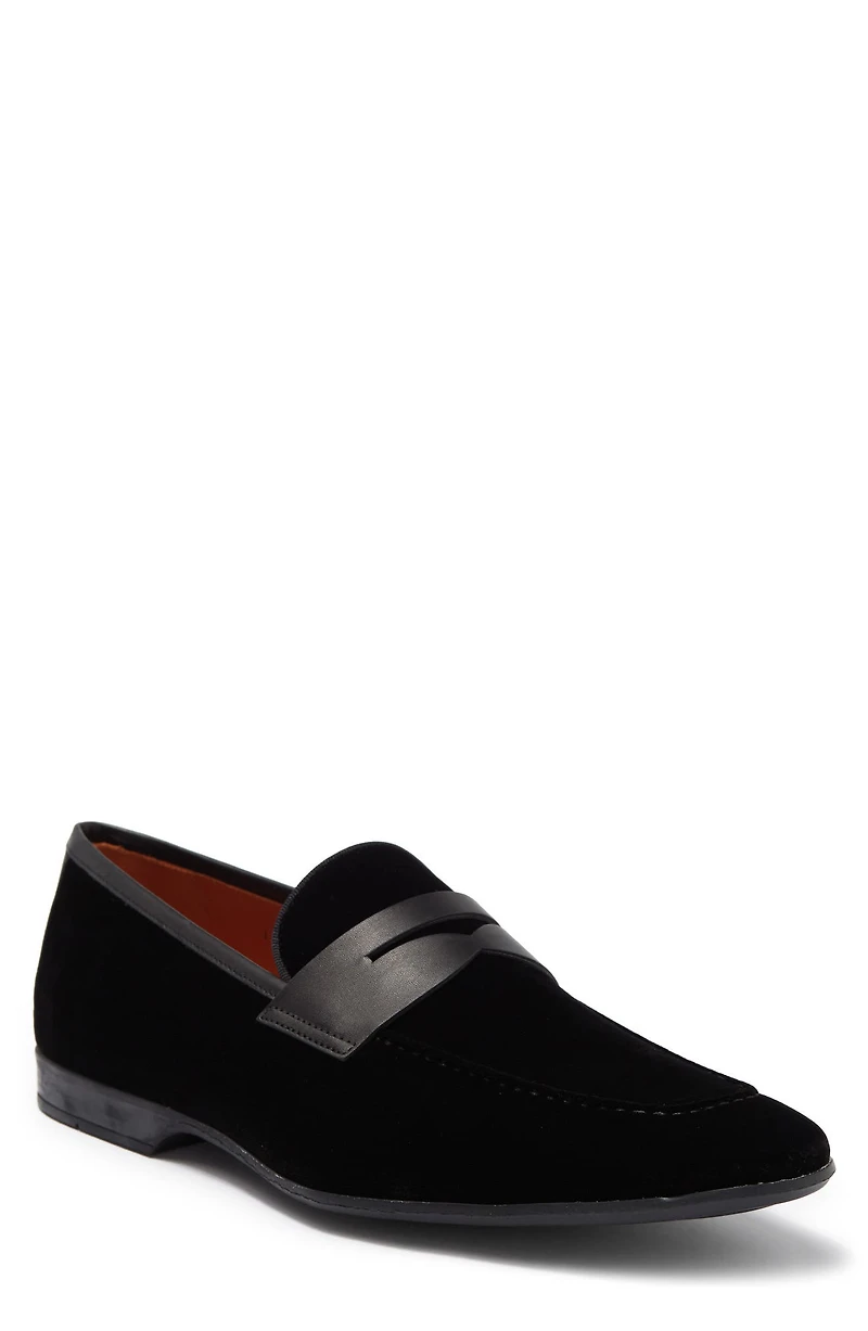 Vale Velvet Penny Loafer