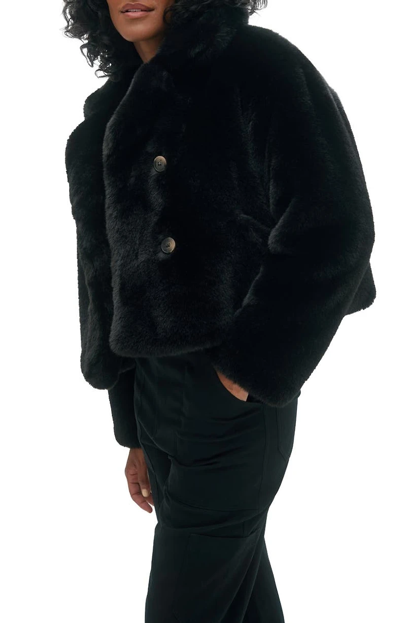Push Faux Fur Coat