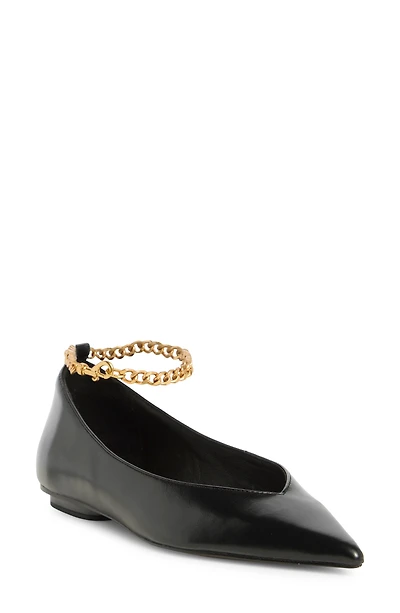 Ankle Chain Ballet Flat