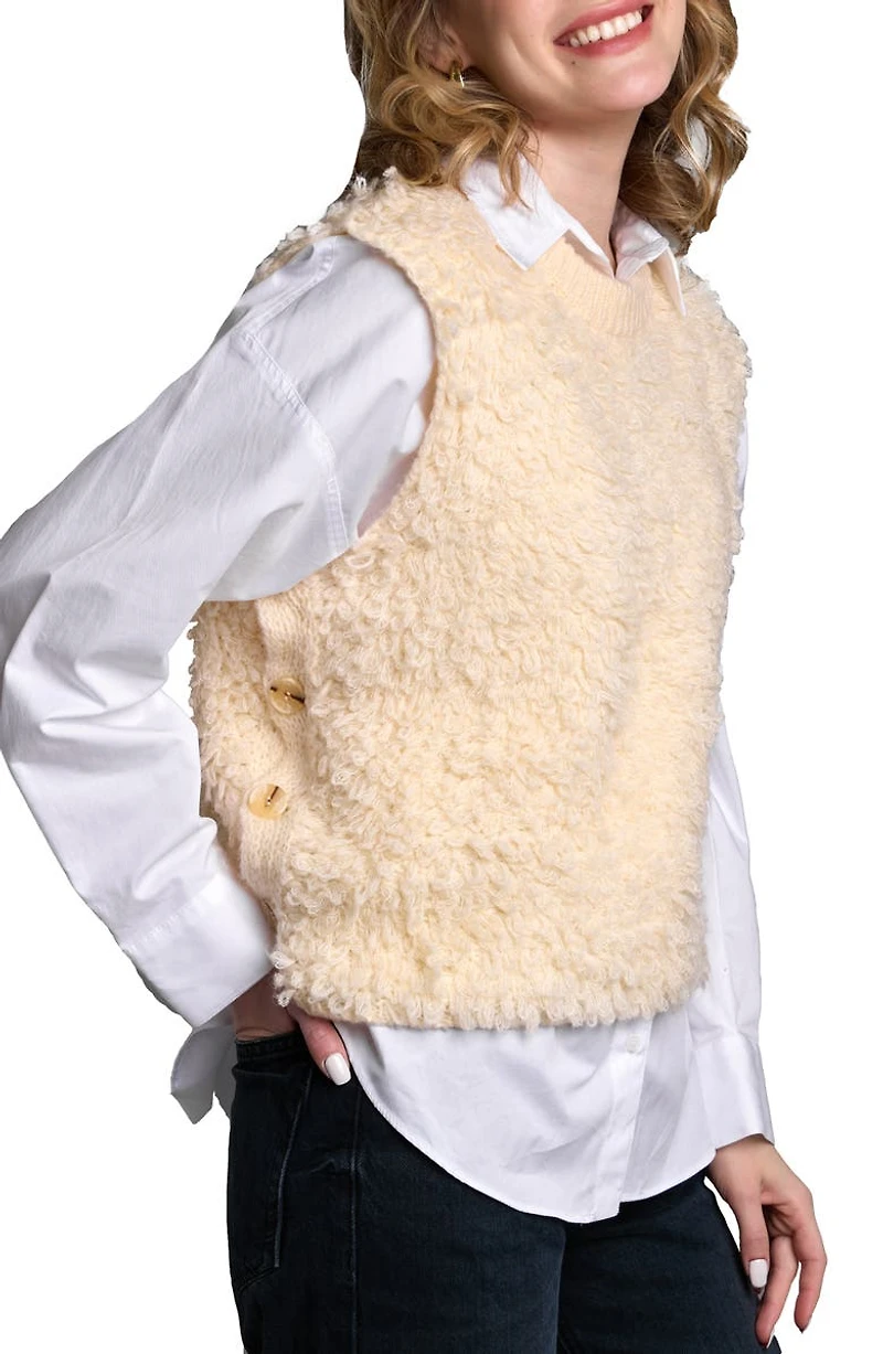 Cozy Sleeveless Sweater