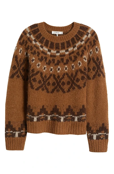 Fair Isle Alpaca Blend Sweater