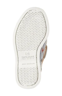 Kids' Authentic 2-Eye Nautical Print Boat Shoe