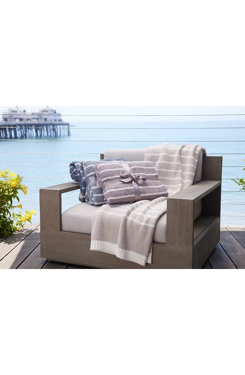 CozyChic® Horizontal Stripe Throw Blanket