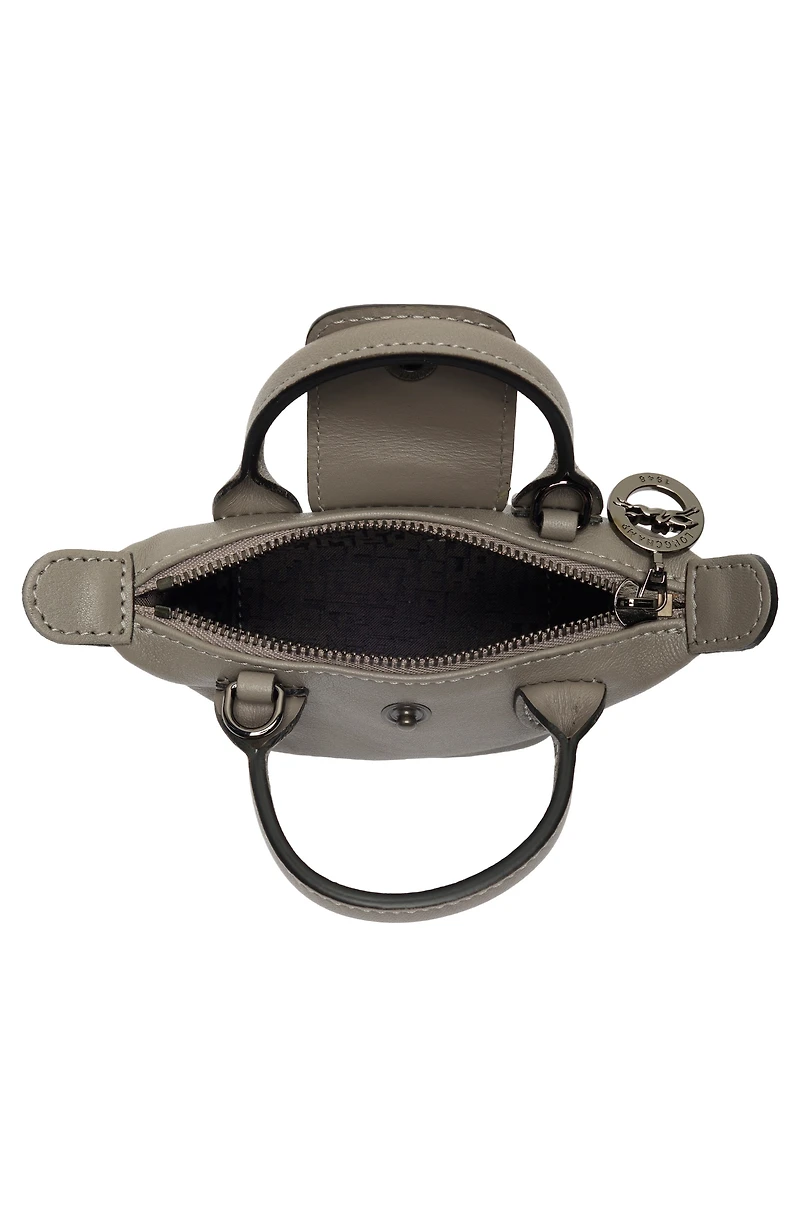 Le Pilage Cuir Leather Nano Crossbody Bag