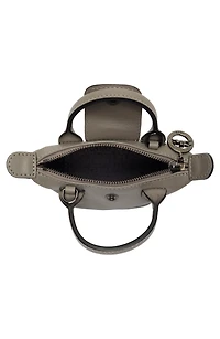 Le Pilage Cuir Leather Nano Crossbody Bag