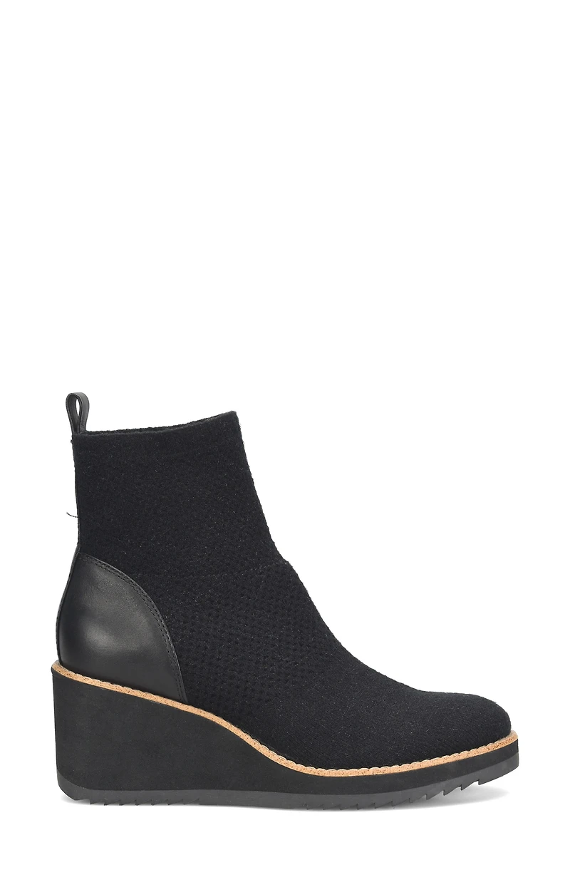 Elaina Wedge Knit Bootie