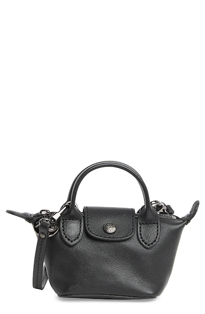 Le Pliage Cuir Nano Crossbody Bag