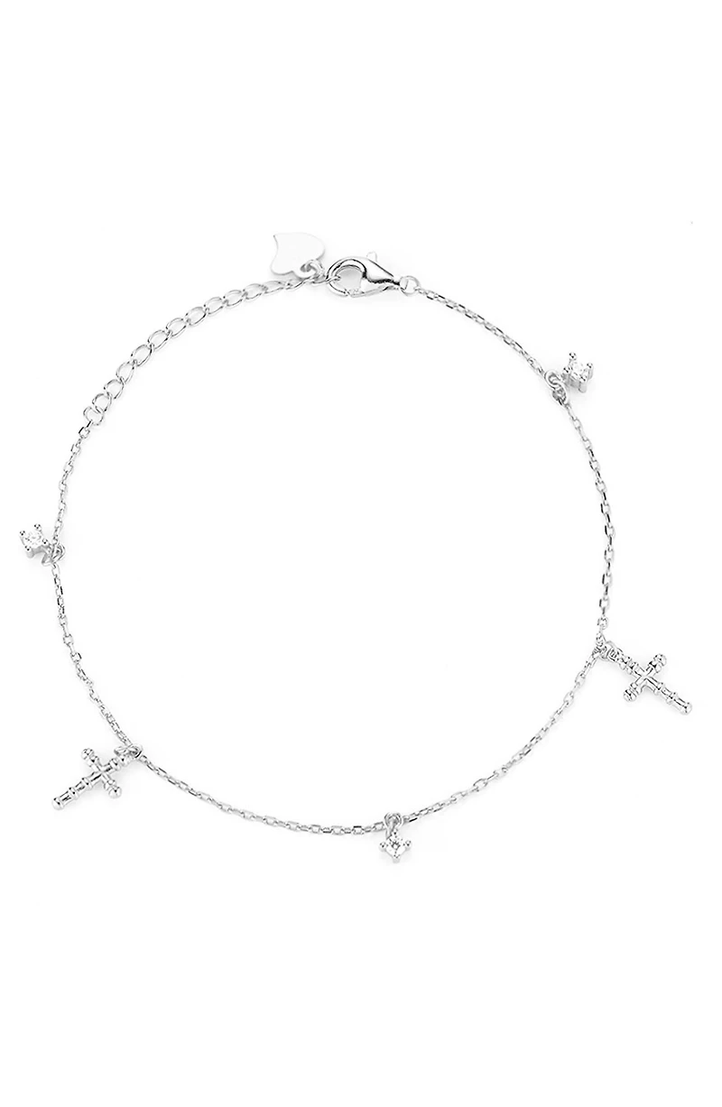 Cross Charm Bracelet
