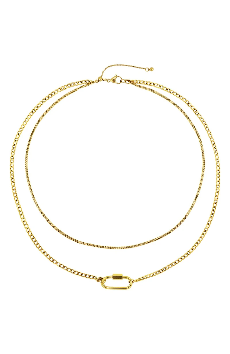 Gender Inclusive Layered Adjustable Necklace