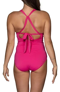 Amelie Surplice One-Piece Swimsuit