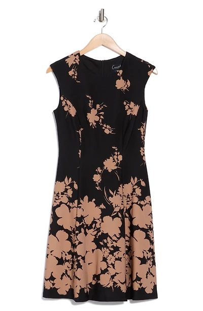 Floral Fit & Flare Dress