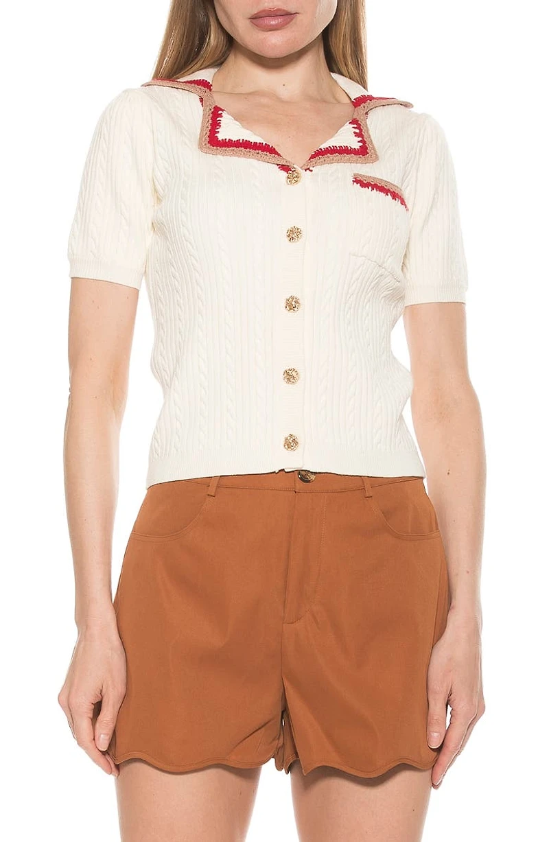 Kith Knit Button Top