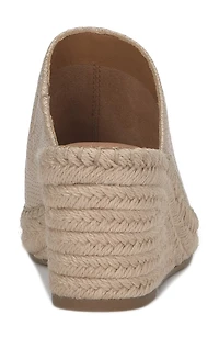 Cabriah Espadrille Platform Wedge Slide Sandal