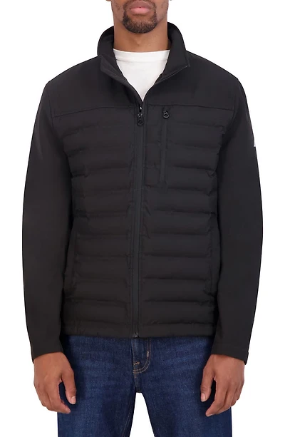 Water Resistant Hybrid Tech Softshell Jacket