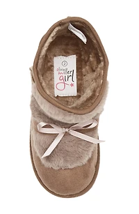 Kids' Faux Fur Lined Slipper Boot