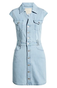 Jaxsyn Denim Mini Shirtdress