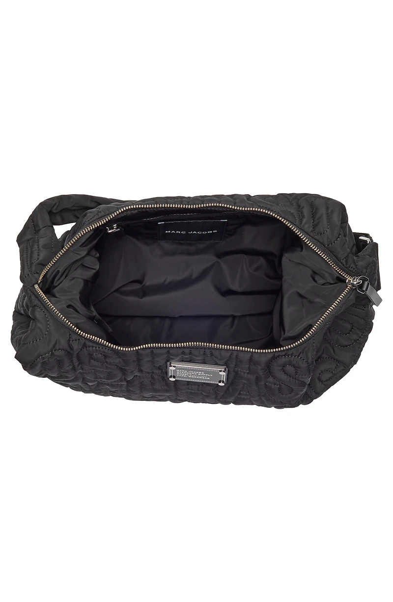 Jumbled Logo Workwear Nylon Crossbody Bag