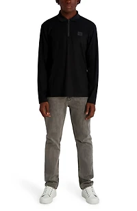 Quarter Zip Knit Polo