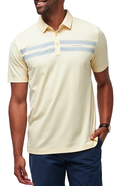 Jetty Jumper Chest Stripe Polo