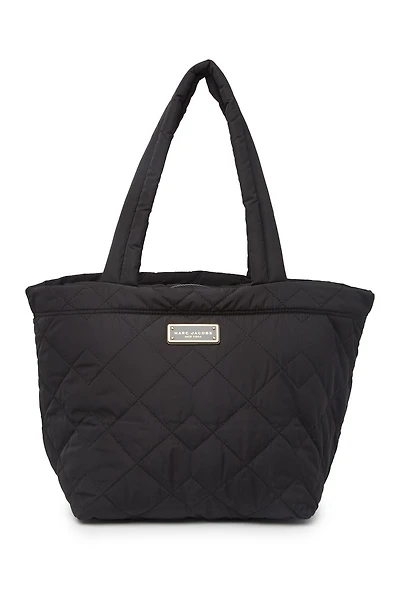 Medium Quilted Nylon Tote