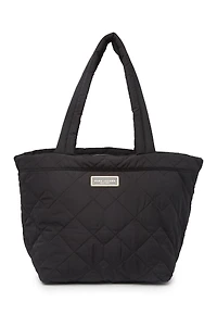 Medium Quilted Nylon Tote