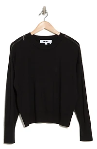 Zip Trim Sweater