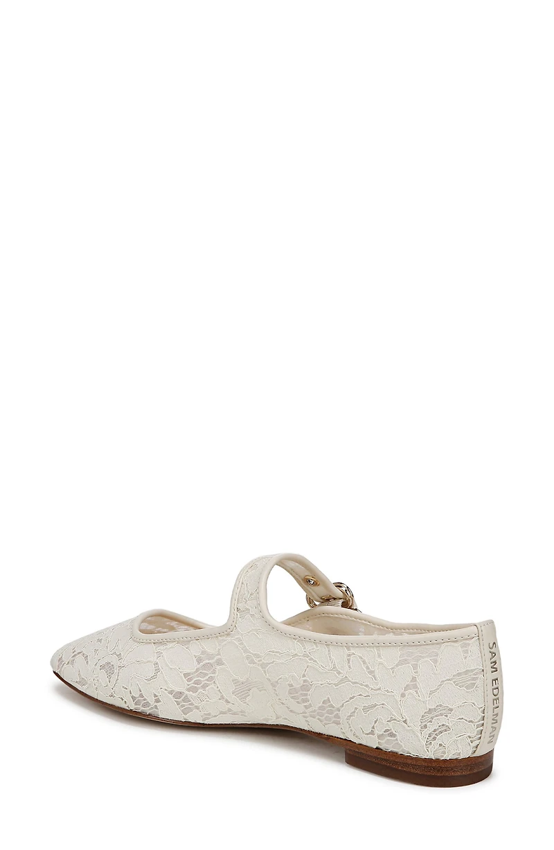 Michaela Mesh Mary Jane Flat