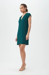 Zula Pleated Shift Dress