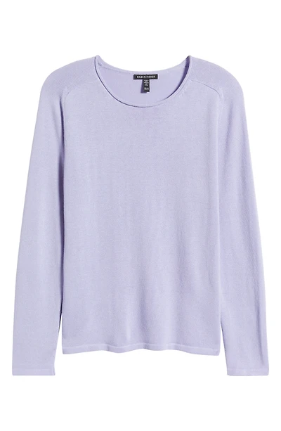 Raglan Sleeve Organic Cotton Blend Sweater