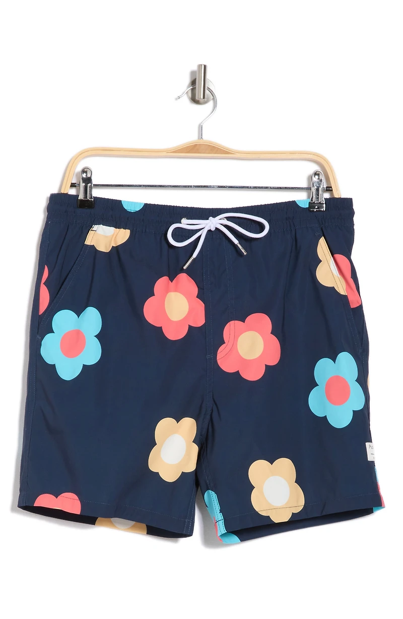 Flower Swim Shorts