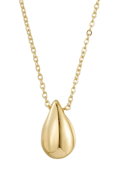 Teardrop Pendant Necklace
