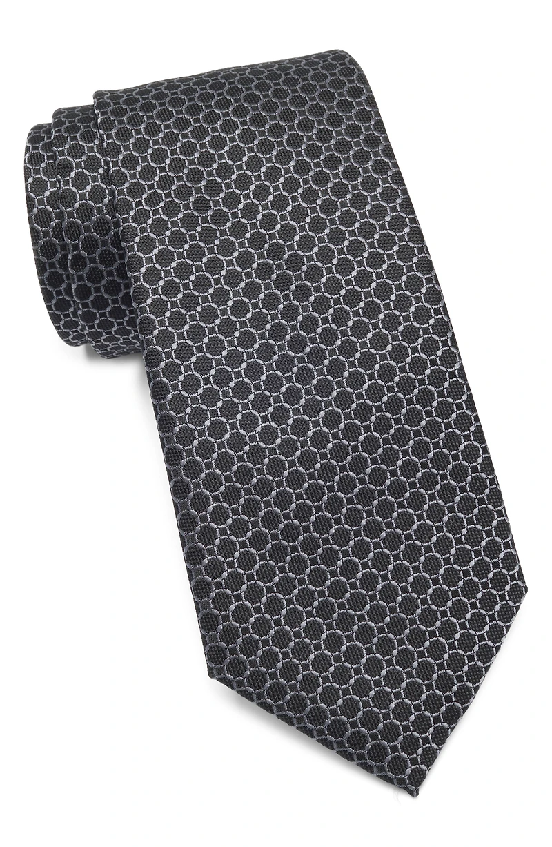 Printed Satin Tie