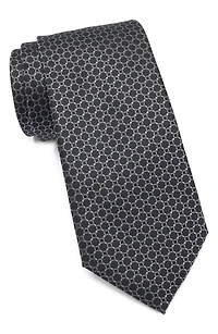 Printed Satin Tie