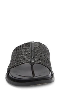 Raffia Slide Sandal