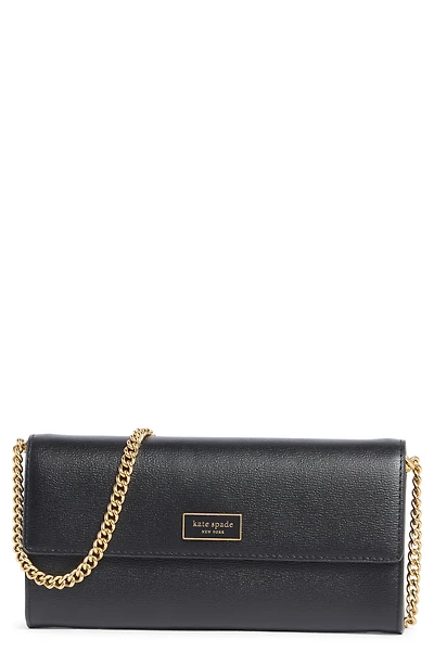 katy flap continental wallet crossbody bag