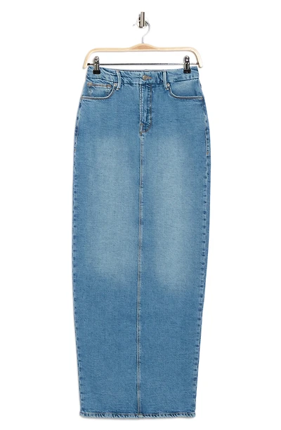 Denim Maxi Skirt