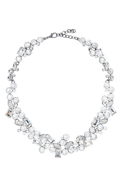 Crystal Cluster Collar Necklace