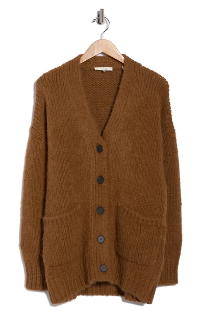 Bouclé Longline Cardigan