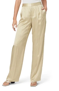 Garrett Stripe Silk Pants
