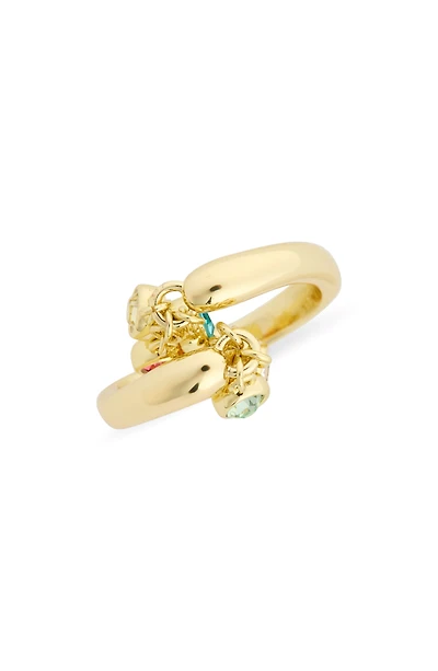 Shaky Stone Charm Ring
