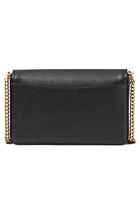 morgan leather wallet on a chain