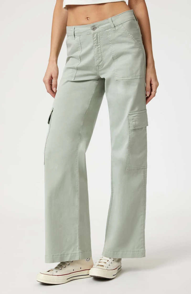 Alva Luxe Twill Cargo Pants