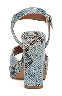 Adalia Faux Leather Platform Pump