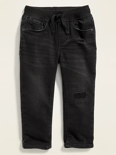 Unisex Skinny 360° Stretch Knit-Waist Jeans for Toddler