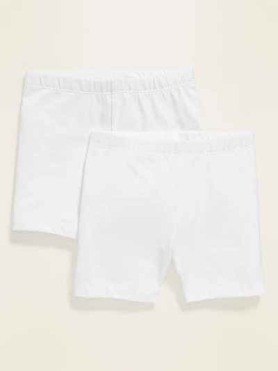 2-Pack Biker Shorts for Toddler Girls