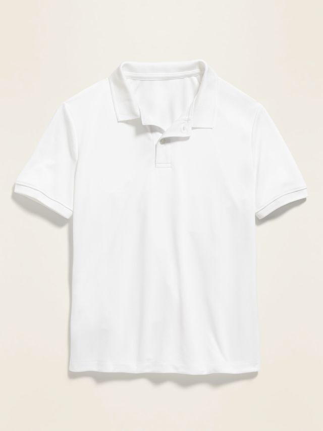 Old Navy Moisture-Wicking School Uniform Polo Shirt for Boys